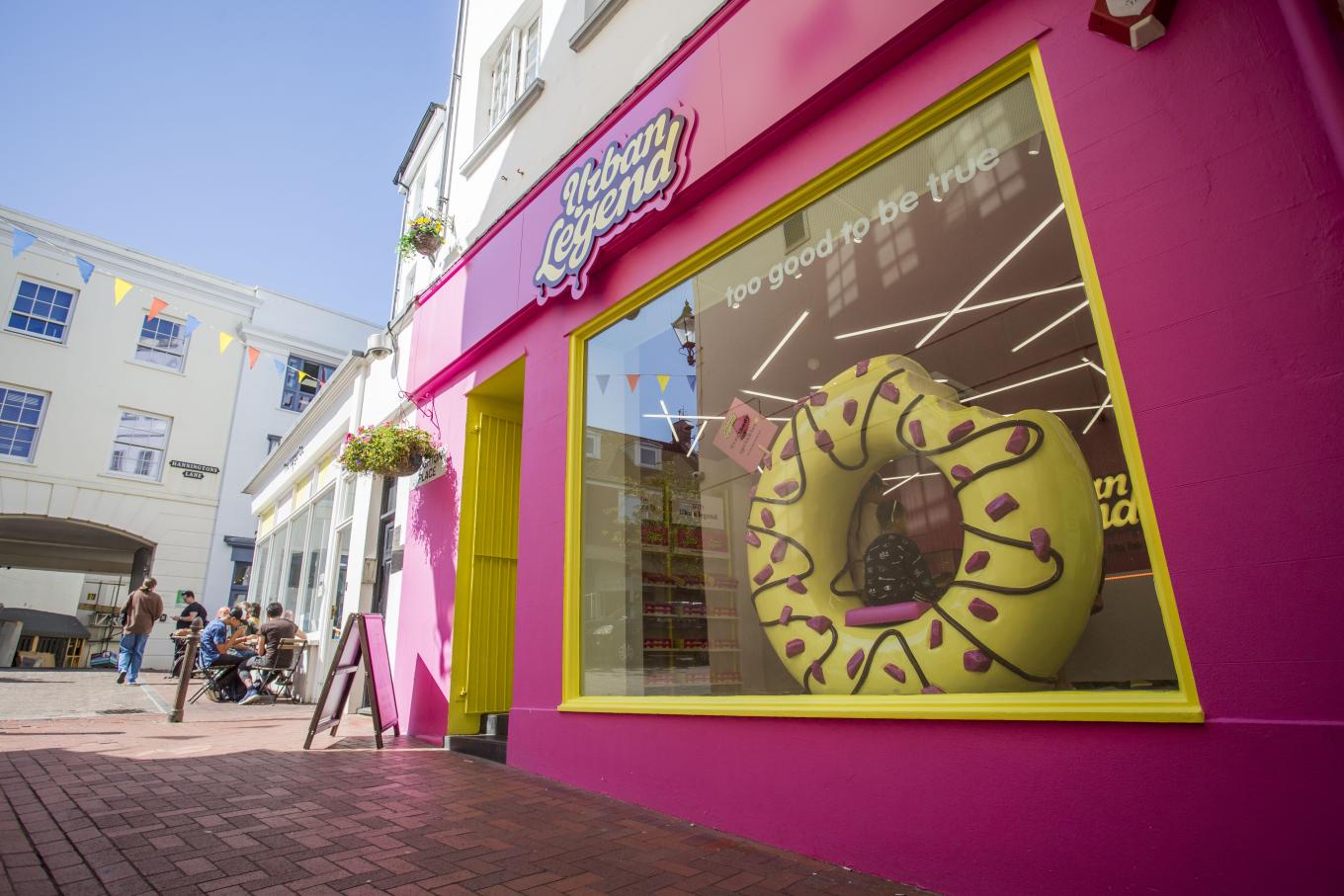 Urban Legend storefront in Brighton