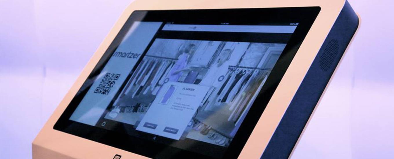 A electronic device from Smartzer used to allow customers to shop directly from a video